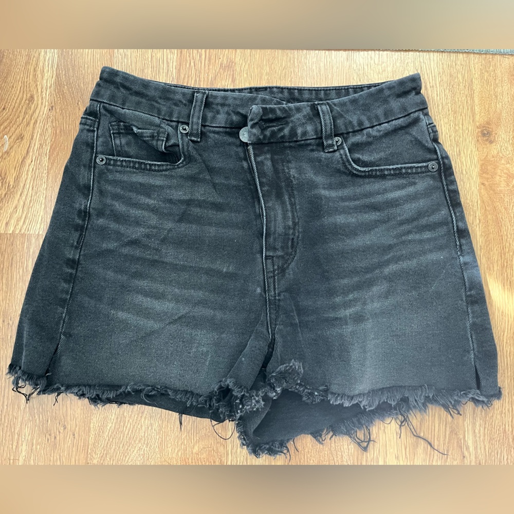 American Eagle Outfitters Black Jean Shorts